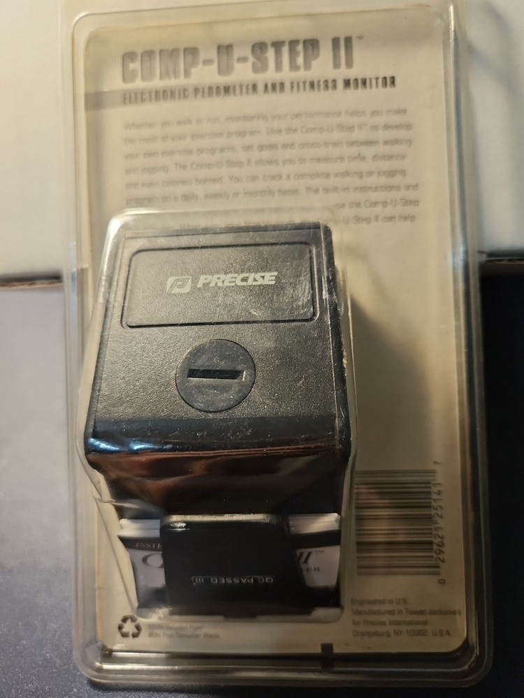 Comp U Step Electronic Pedometer by Precise - New Sealed Vintage