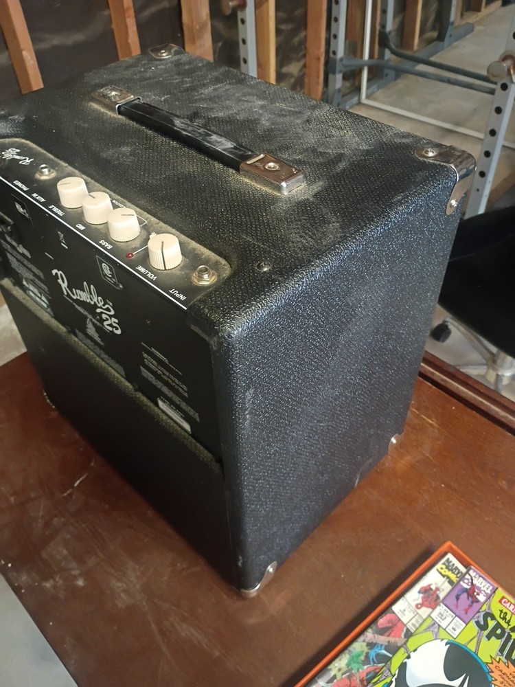 fender rumble 25 bass amp