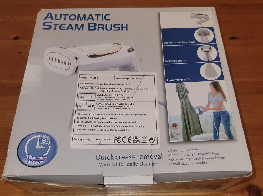 Automatic Steam Brush Handheld Garmet Steamer