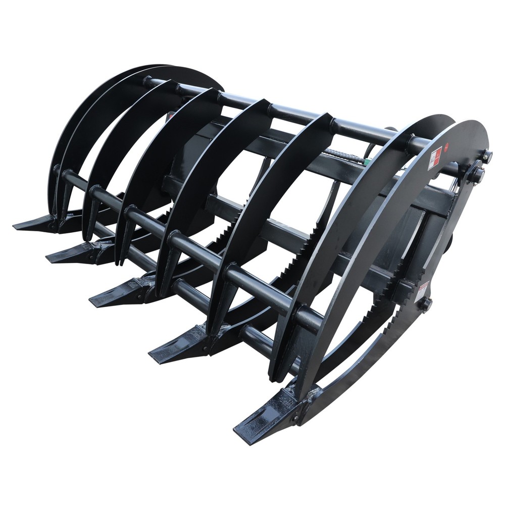 Landy Attachments 72" Skid Steer Root Rake Grapple