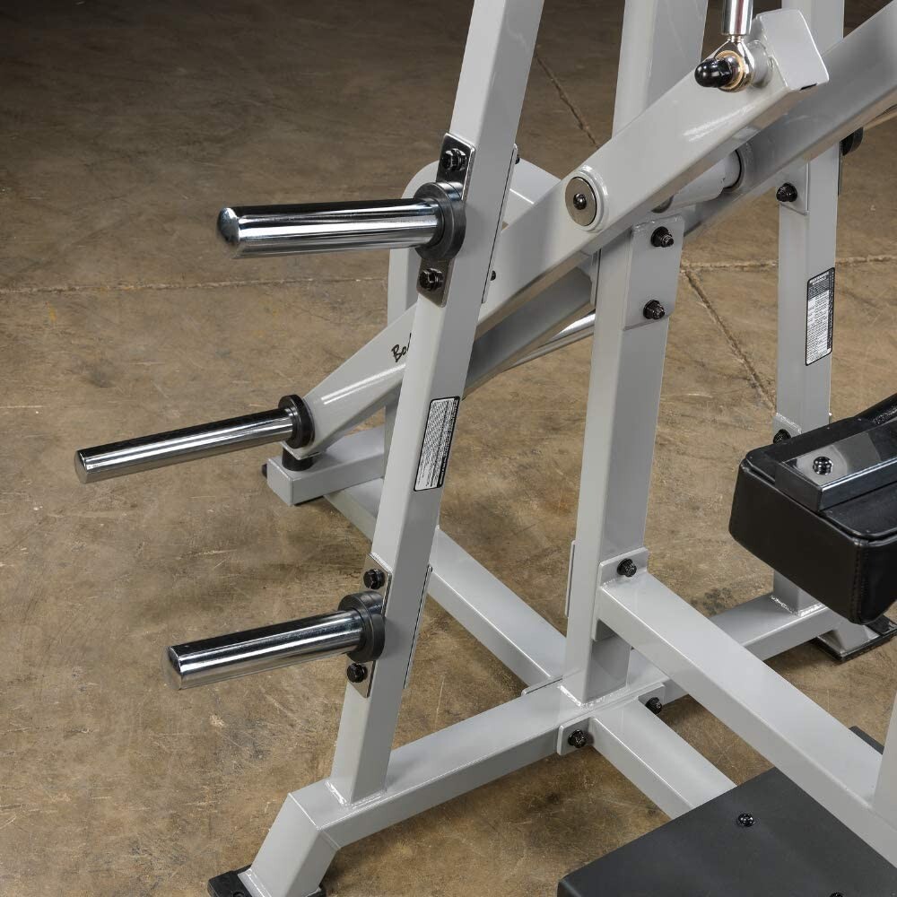 Body-Solid Leverage Lat Pulldown Plate Loaded Pro Clubline Commercial LVLA