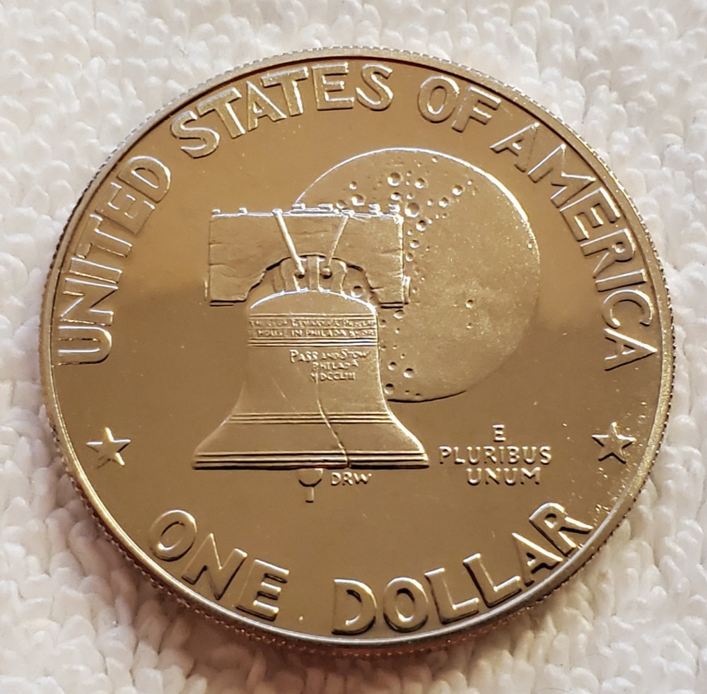 1976-S Proof Eisenhower Dollar - Type 1 (Clad Proof) - US Mint Uncirculated
