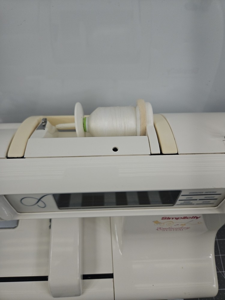 Simplicity Embroidery Only Machine Model SE2 Touch Screen White Works
