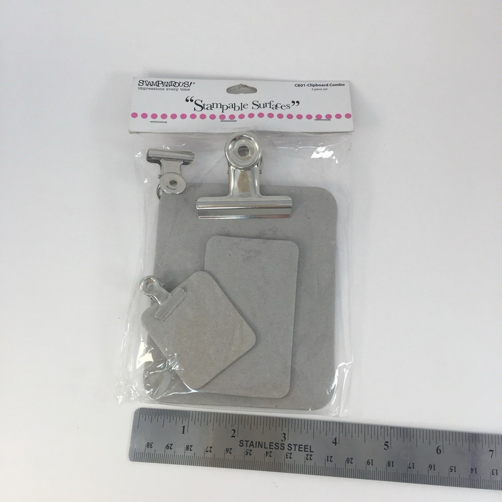 Stampendous CB01-Clipboard Combo 3 Piece Set - New
