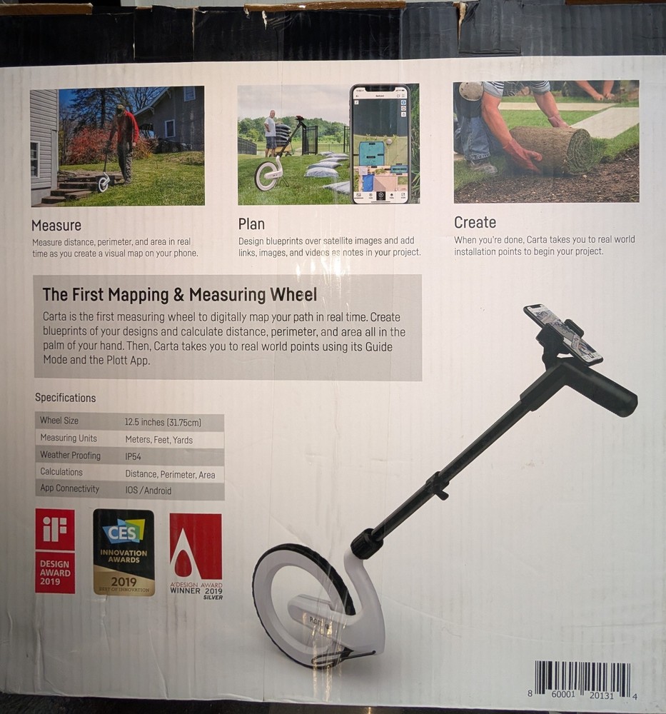 plott Carta mapping/ measuring wheel