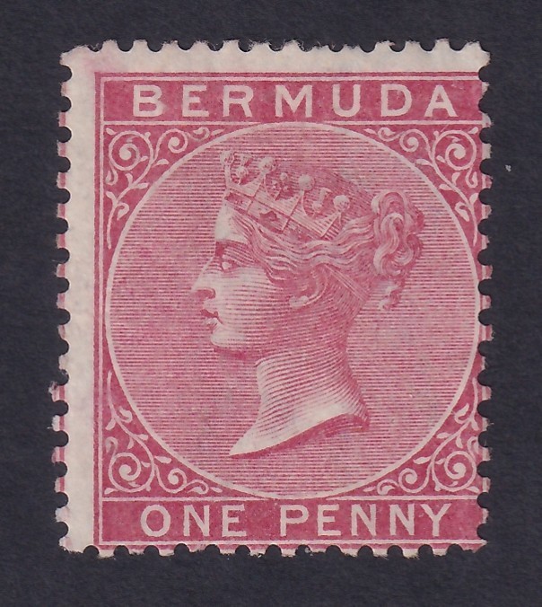 1865 BERMUDA QV 1d SG1 MINT CAT £100