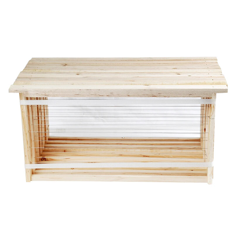 4pcs Wooden Bee Hive Frame Bee Honeycomb Foundation Framework Beekeeping Frame