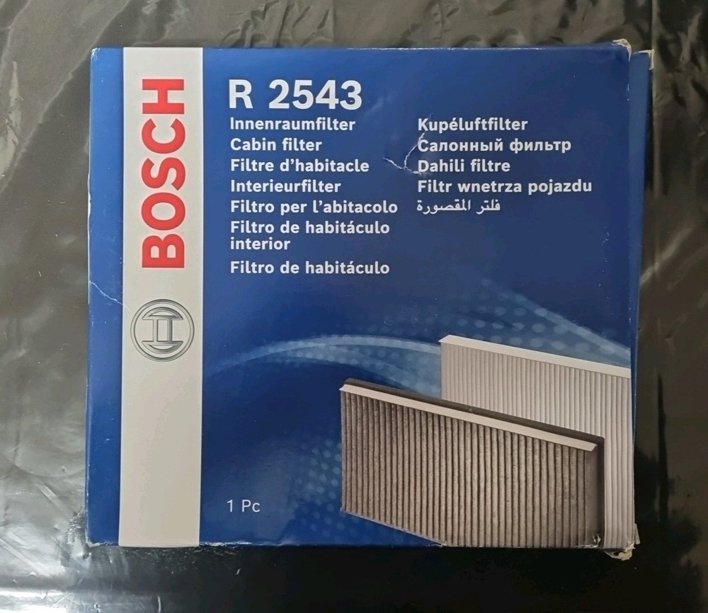 Bosch R 2543 Cabin Filter 1Pc