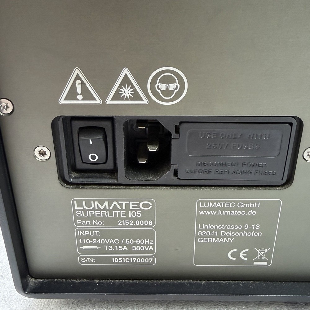 Lumatec SUPERLITE I 05 Forensic Light Unit - UNTESTED