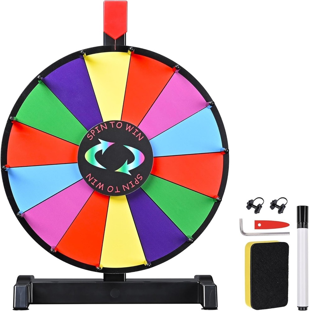 12" Prize Wheel Tabletop Spinner Game