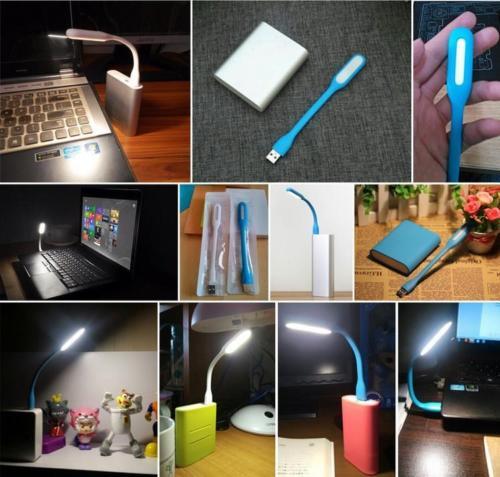 Flexible USB LED Light Lamp 4 Computer Keyboard Study Reading Notebook Laptop PC