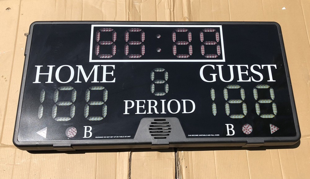 Led Timer & Scorer 4’x 2’ Open Box