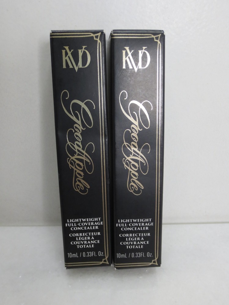 KAT VON D GOOD APPLE LIGHTWEIGHT FULL COVERAGE CONCEALER  DEEP 181, 183 - 2PC