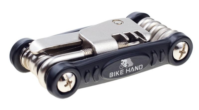 EyezOff 18-Function Folding Bicycle Multi Tool (Black/Silver)