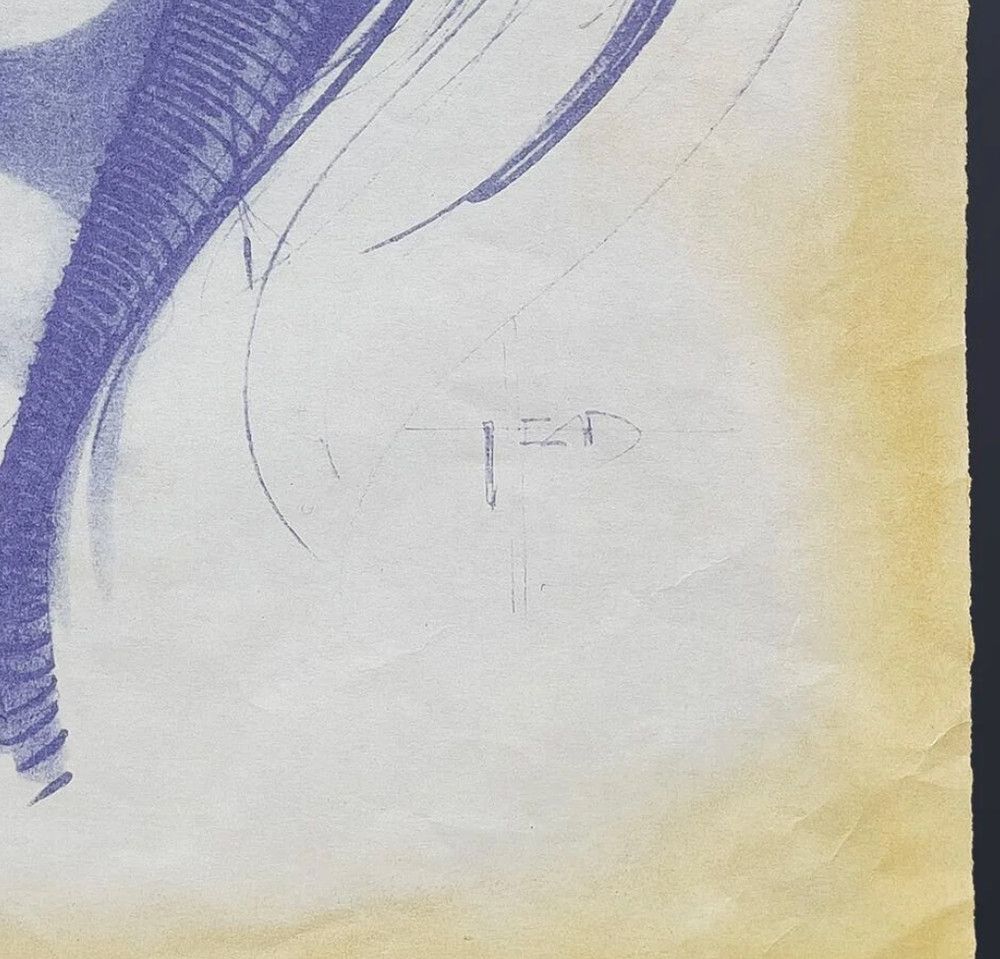 Blade Runner (1982) - Original Pre-Production Printed Dyeline Artwork