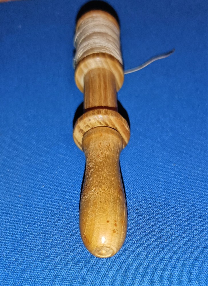 BEECH WOOD SPINDLE Hand Yarn Roller