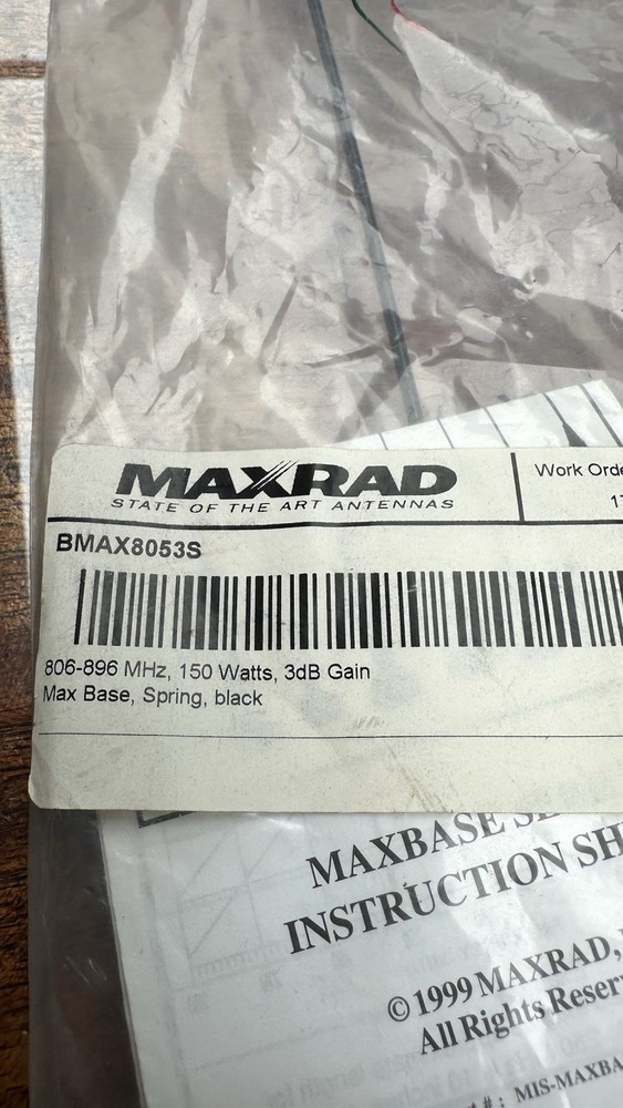 Maxrad BMAX8053S Antenna