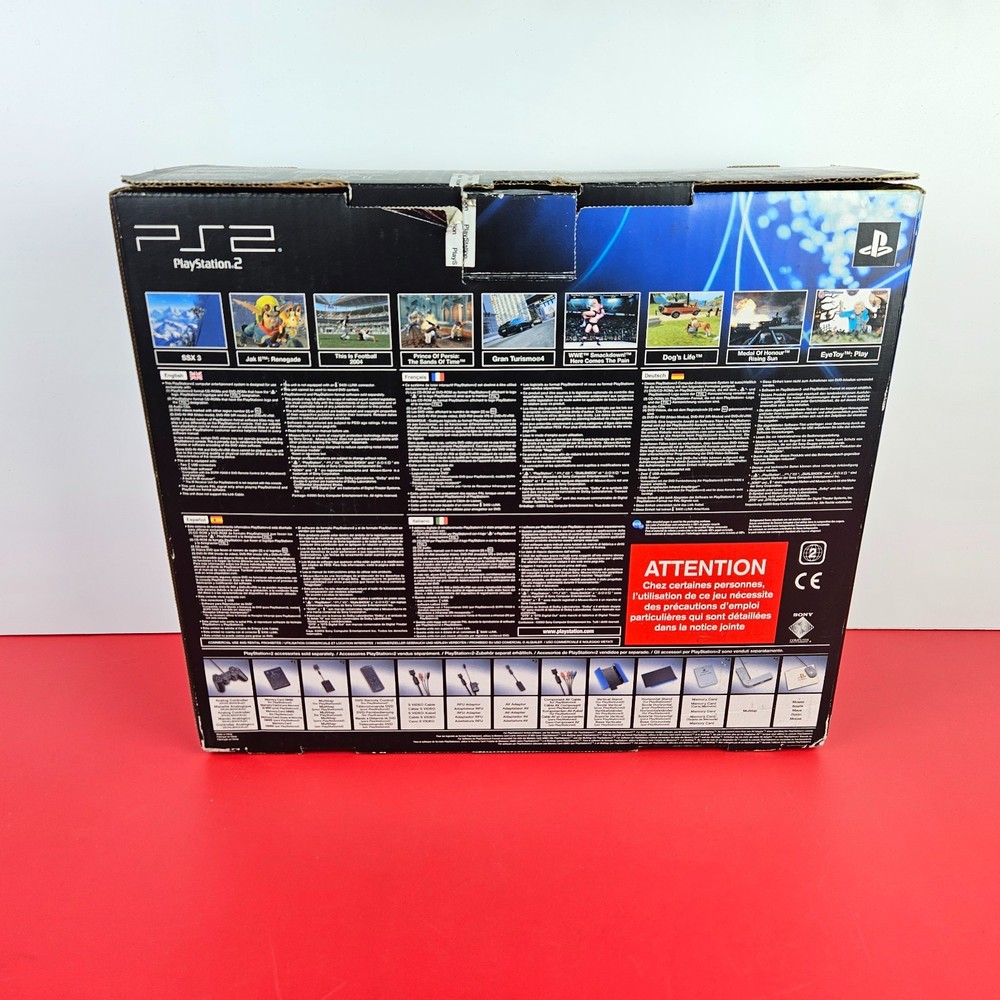 Sony Playstation 2 Console Scph 50004 - Ps2 Box Manual Controller COMPLETE