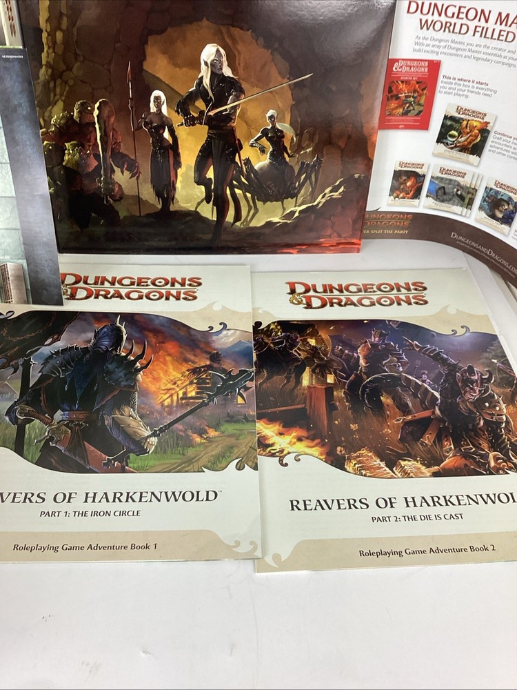 Dungeons & Dragons Essentials Dungeon Master's Kit 2010 Complete Unpunched