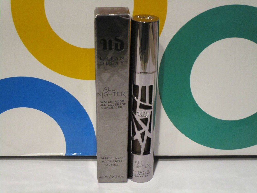 URBAN DECAY ~ ALL NIGHTER WATERPROOF COVERAGE CONCEALER ~ EXTRA DEEP / NEUTRAL
