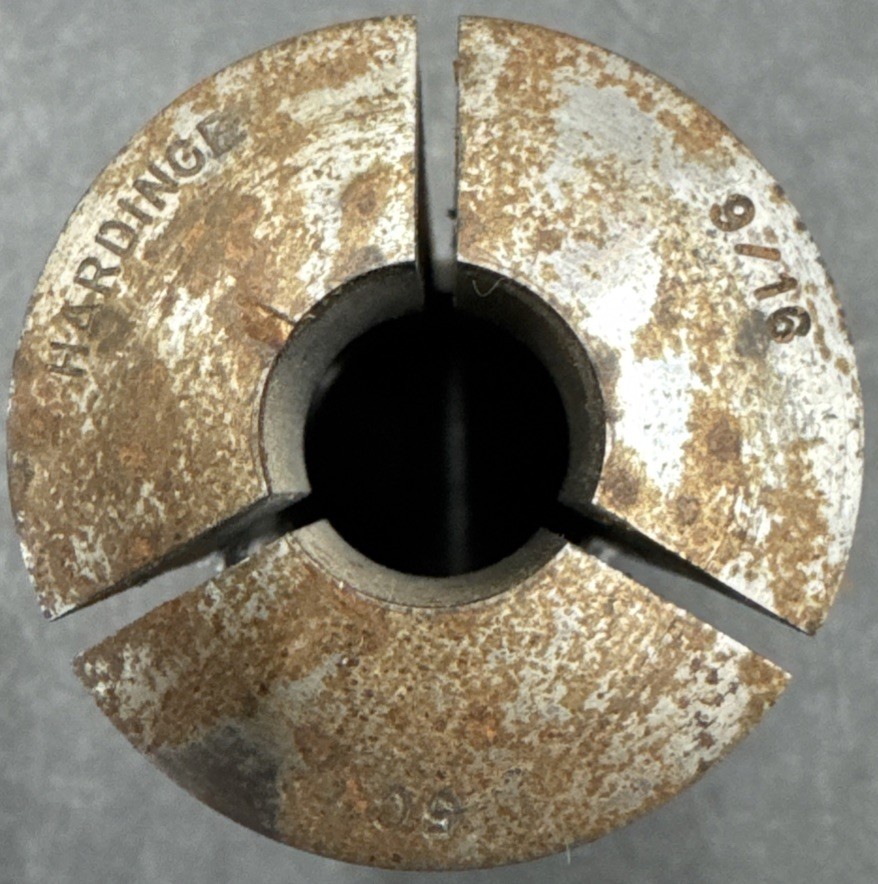 HARDINGE 5C COLLET with Internal Threads - 9/16"