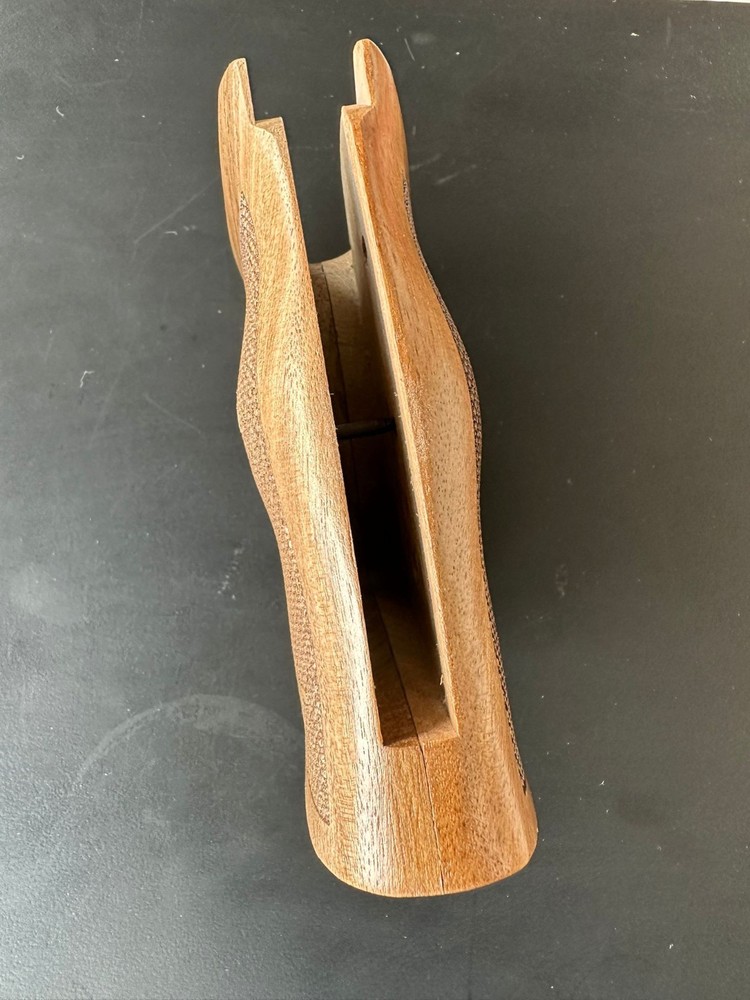 Colt Python Walnut Revolver Grips Checkered Fits Pre-2000