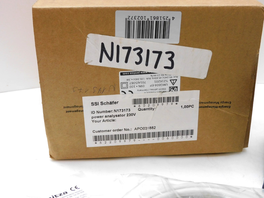 Janitza UMG604-EP Functional Expandable Power Analyzer