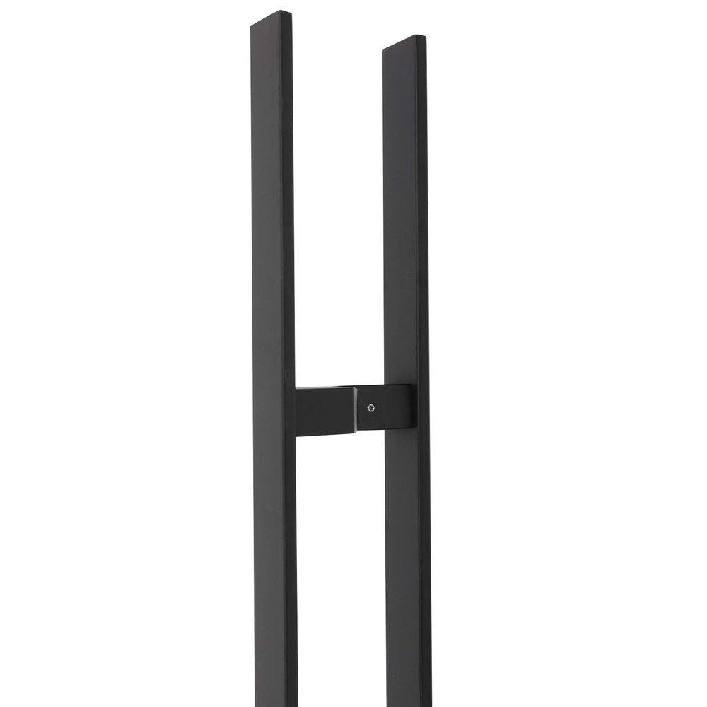 Push Pull Door Handle H-shaped Door Pull Handle Double Sided Stainless Steel