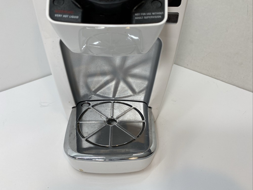 White Keurig K10 Mini Plus K-cup Single Cup Brewing System Tested Working