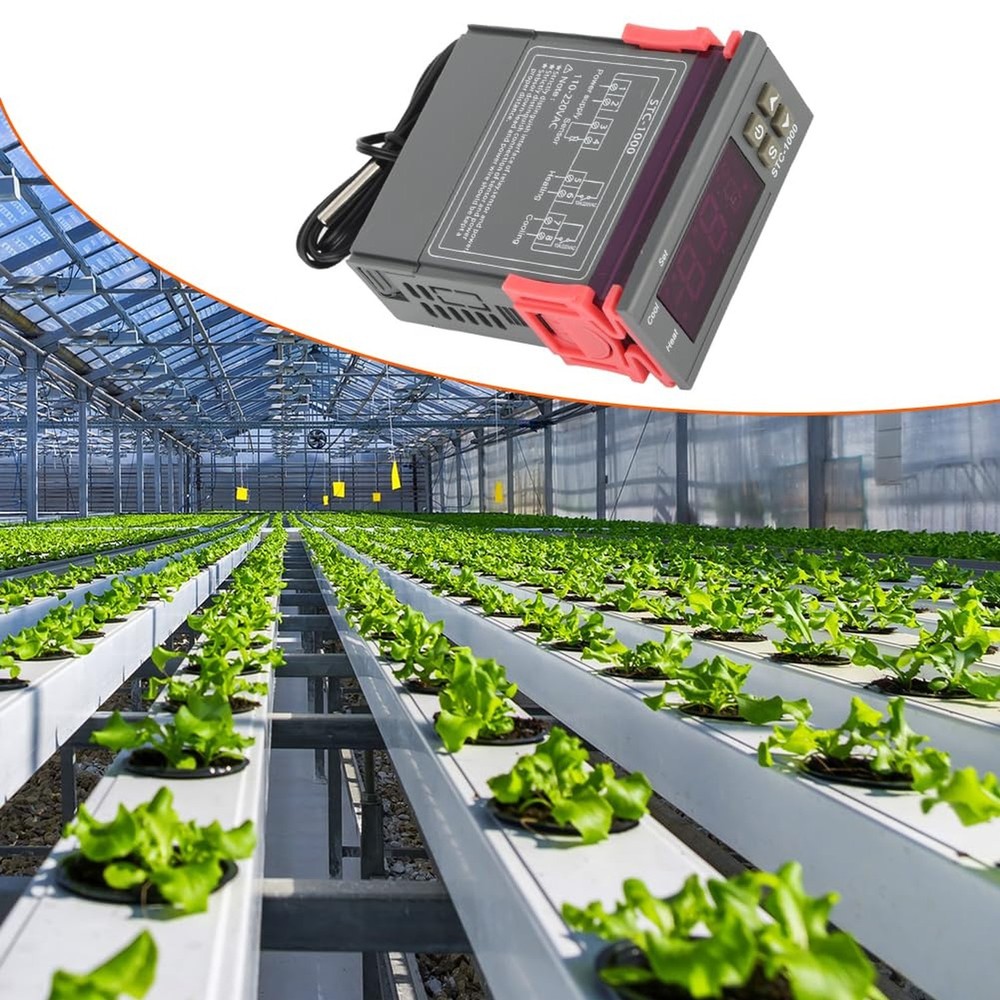 Digital Temperature Controller, Temp Control Thermostat Temperature Controlle...