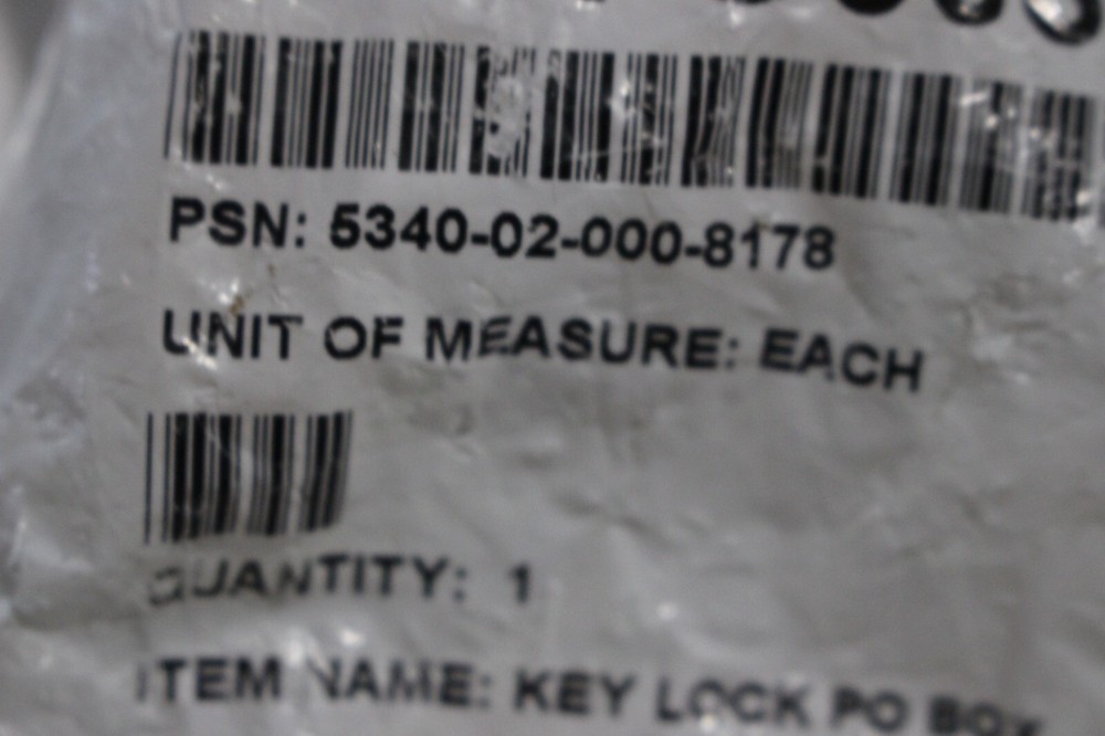 KEY LOCK FOR MAILBOX O306D 3-PACK 2 KEYS EACH