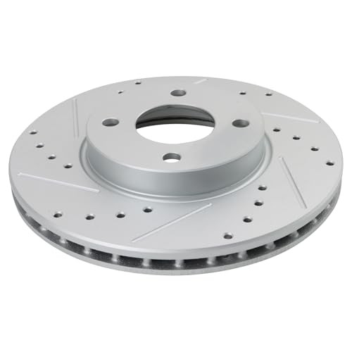 Front Brake Pad and Rotor Set Ceramic G Coated BKA48105 Performance Ceramic