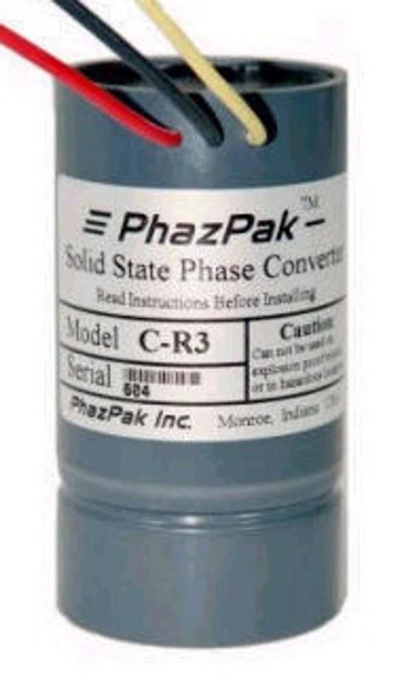 PHAZPAK MODELK-R3 Solid State Phase Converter 1/2" NPT