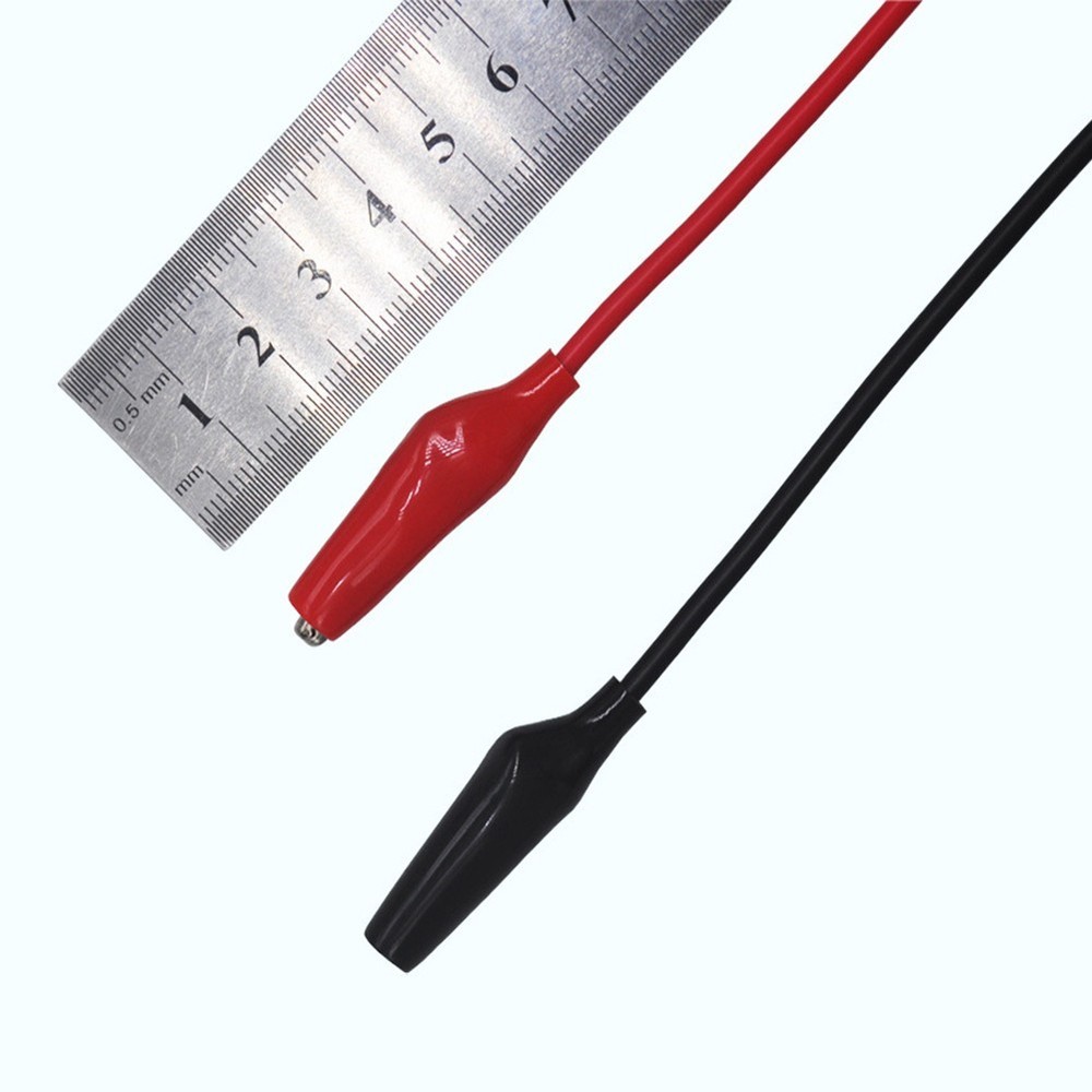 Crocodile Clip Adapter Set with BNC Connector for Laboratory Testing Needs