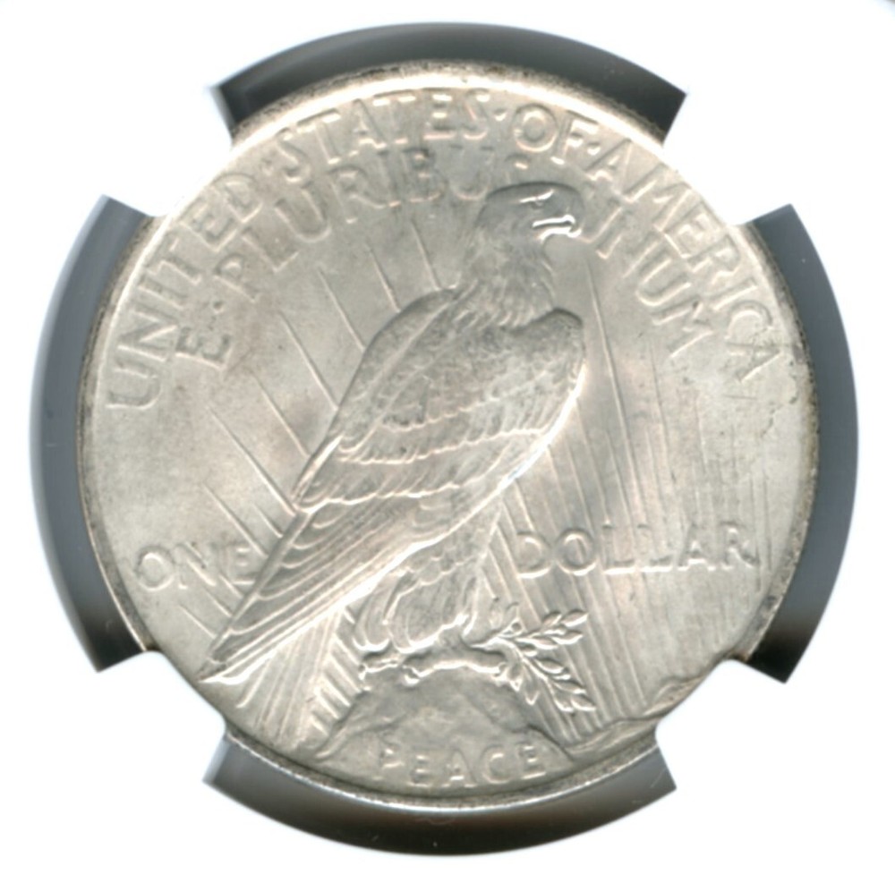 1923 Peace Dollar, NGC MS66