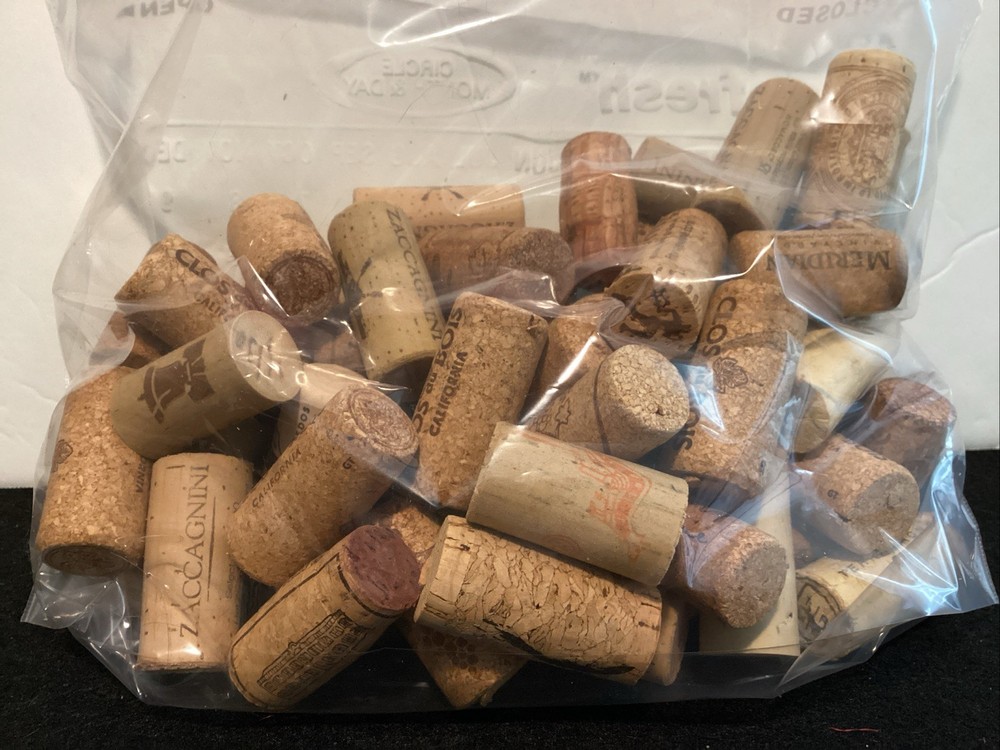 50 Asst’d Brands Still Wine Corks Used