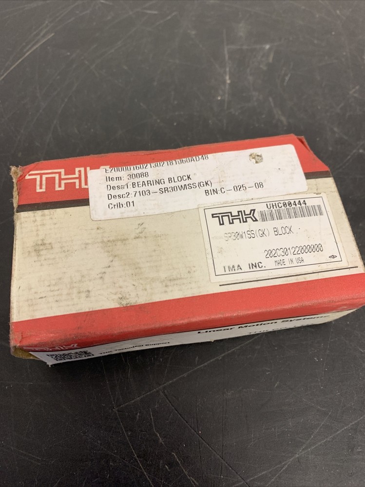 THK SR30WISS LINEAR BEARING