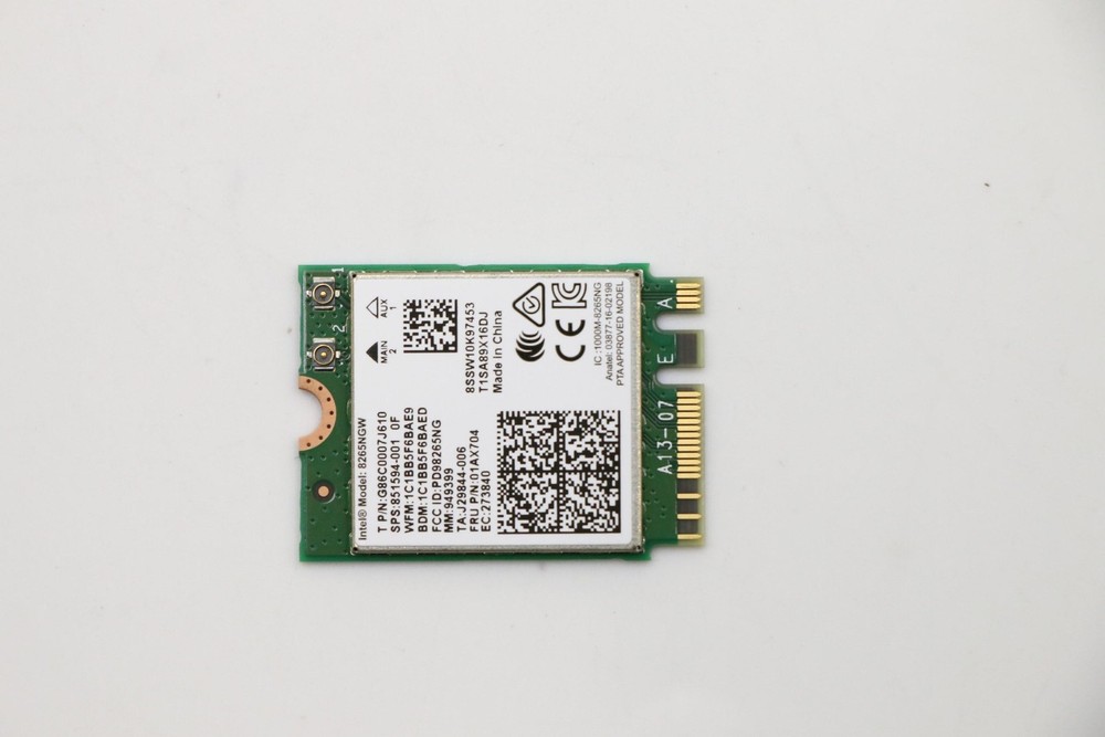 01AX704 Wireless CMB IN 8265 NV M2