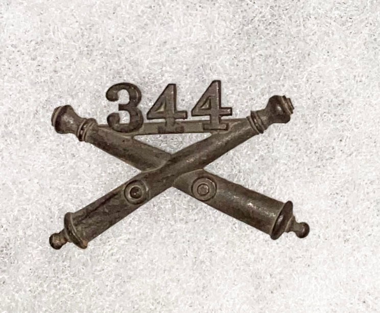 WWI 344th Artillery Collar Device