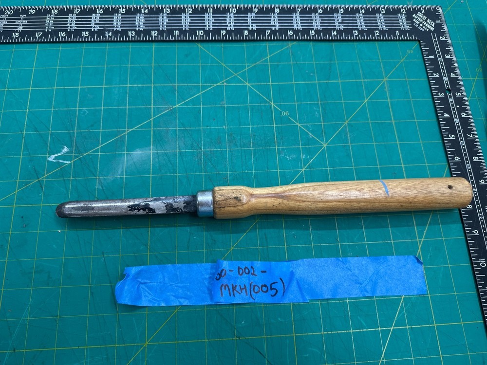 Vintage Set of 3 AMT Wood Carving Hand Gouges Chisel