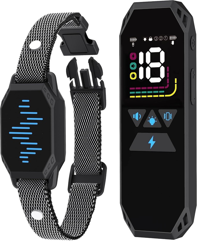 Waterproof Dog Training Collar, Remote Control, 2500FT Range, 4 Modes