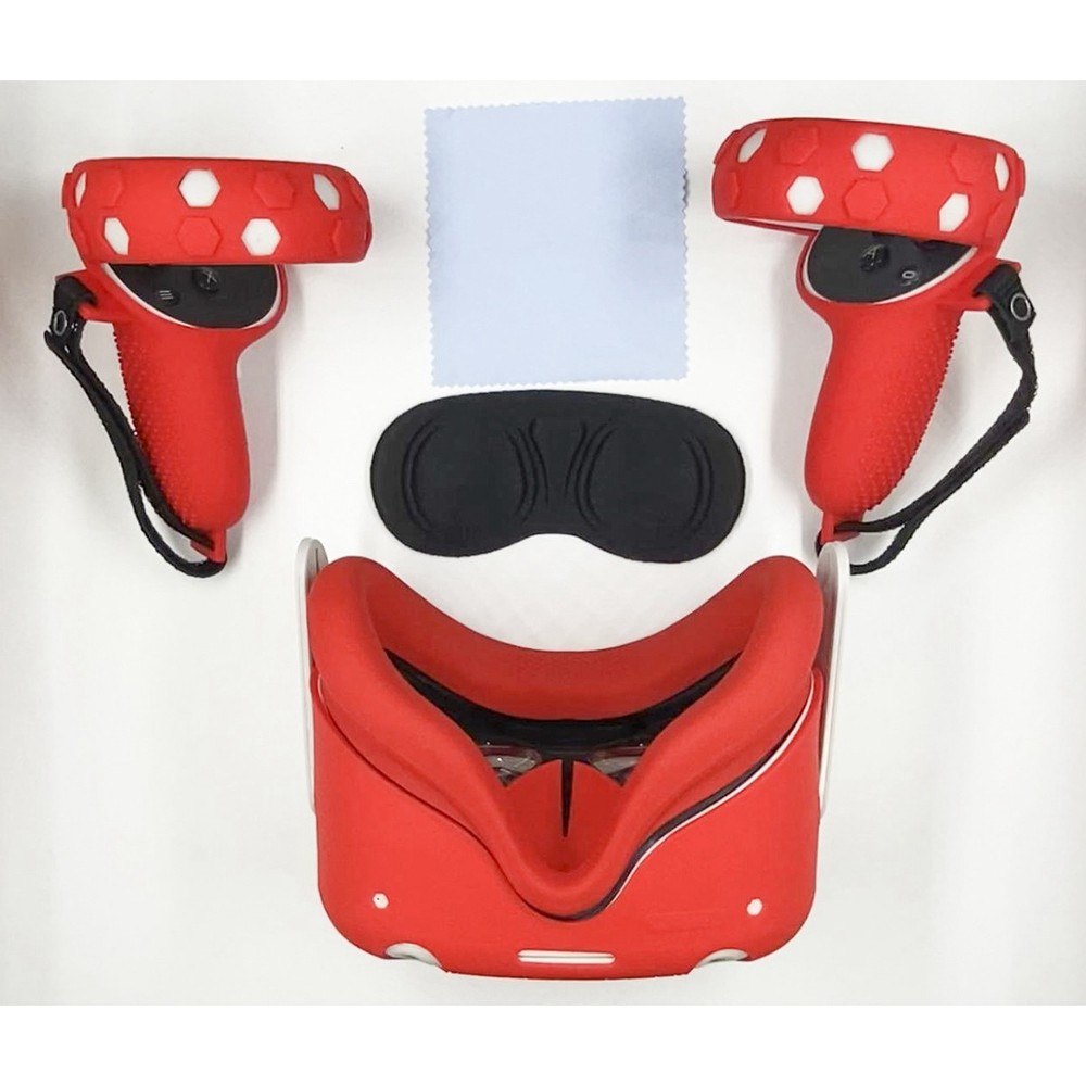 Cover for 2 VR Controller Handle Grip Case Silicone Full D M4A84653