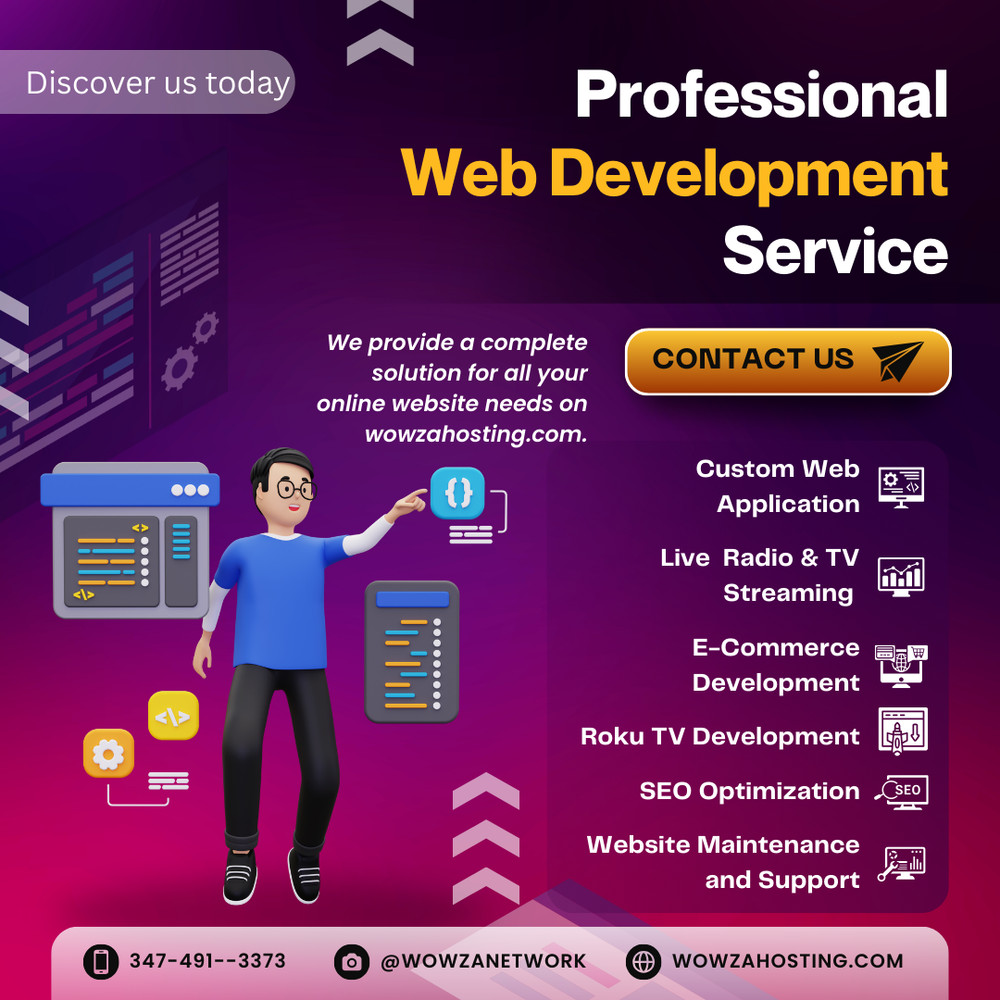 Custom Internet  Wordpress Website Business Development  with 1 month hosting