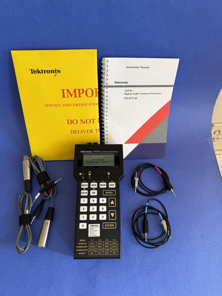 TEKTRONIX AM70 PATHFINDER, Digital Audio Analyzer/Generator