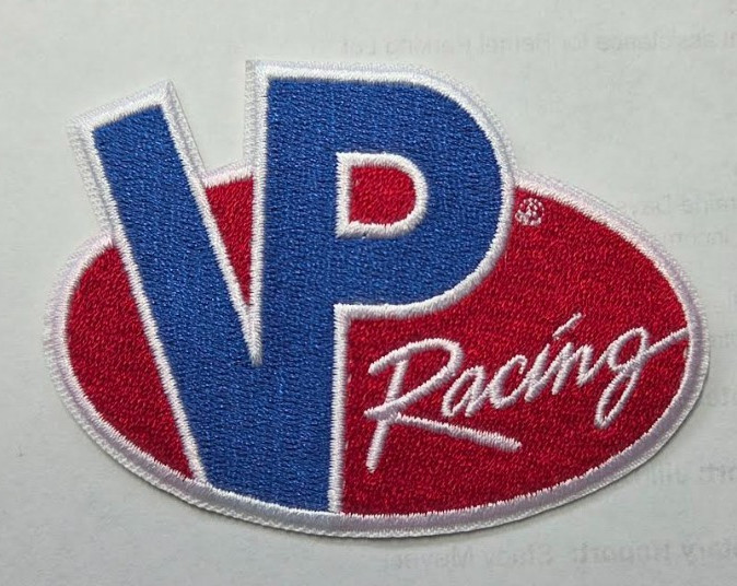 VP Racing (iron on) embroidered patch