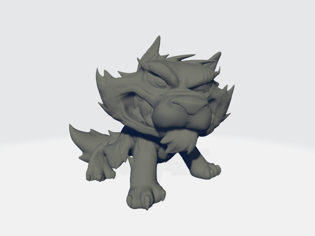 Chibiatures - Wolf