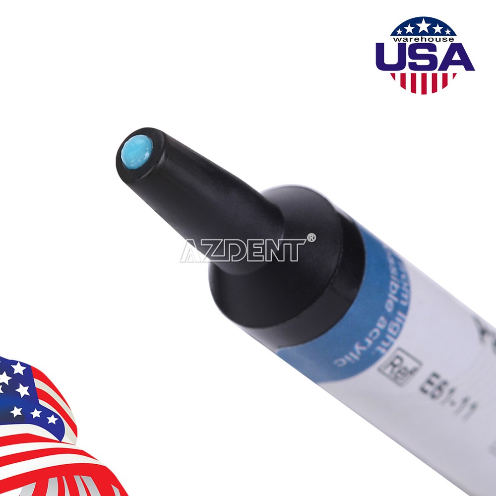 Dental Orthodontic Light Cure Adhesive Resin Kit Bracket Bonding Curing Paste