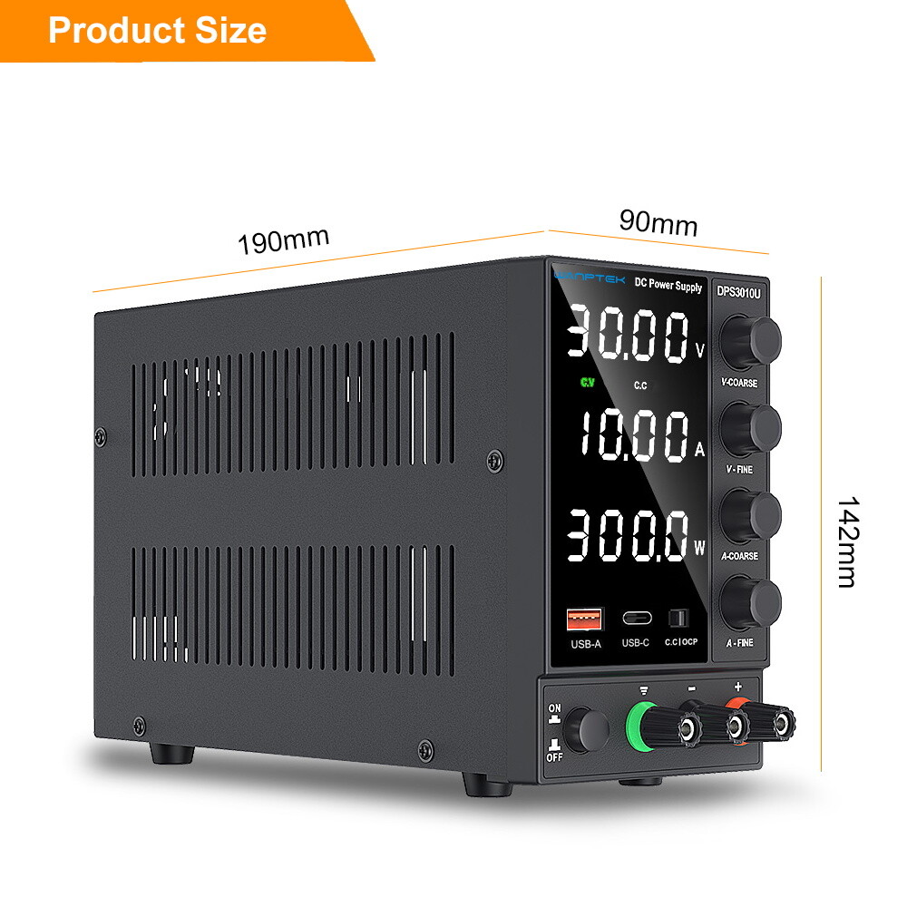0~30V 5A Adjustable Variable DC Bench Power Supply Variable DC Power switching