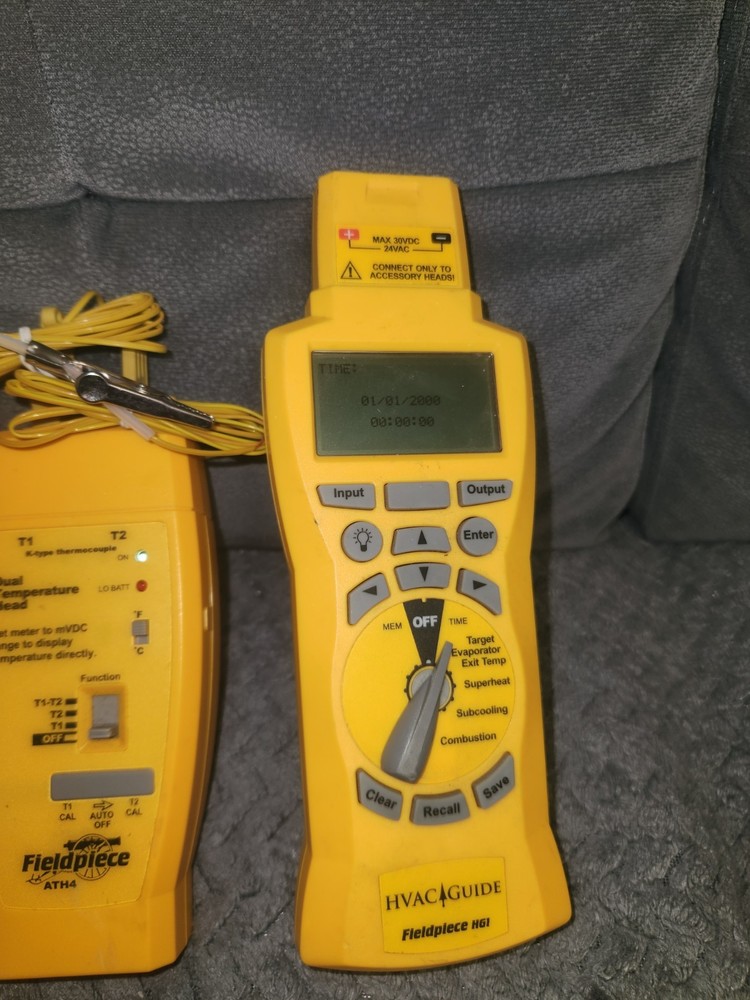Fieldpiece HG1 HVAC Guide System Analyzer and Dual-Temperature Head