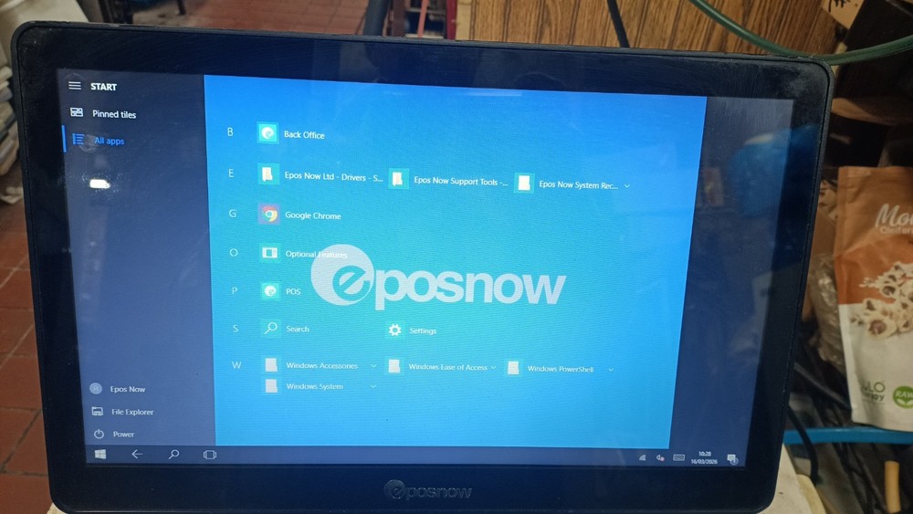 EPOSNOW Window based terminal